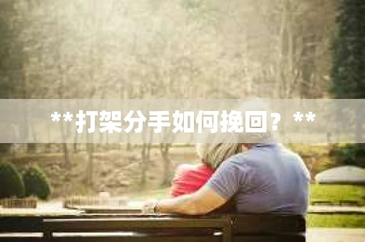 **打架分手如何挽回？**