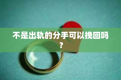 不是出轨的分手可以挽回吗？