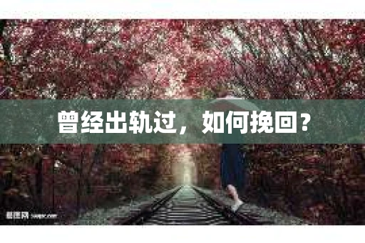 曾经出轨过，如何挽回？