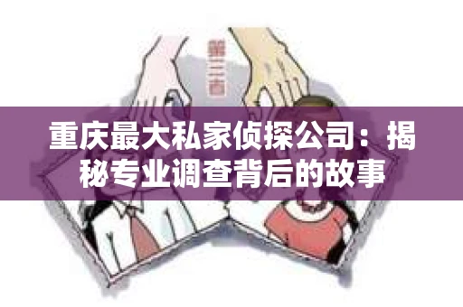 重庆最大私家侦探公司：揭秘专业调查背后的故事