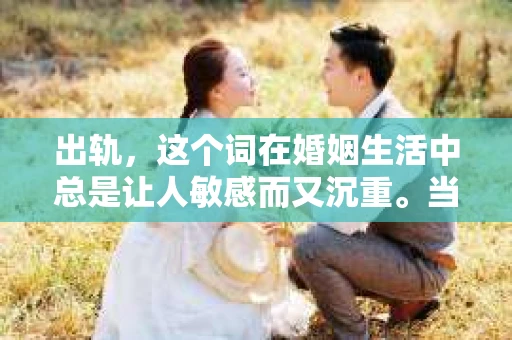 出轨，这个词在婚姻生活中总是让人敏感而又沉重。当它发生时，如何谈判挽回，如何重新建立信任，成为了许多夫妻面临的问题。今天，我们就来聊聊这个话题，希望能给那些正在经历婚姻困境的朋友们一些帮助。