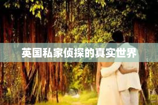 英国私家侦探的真实世界