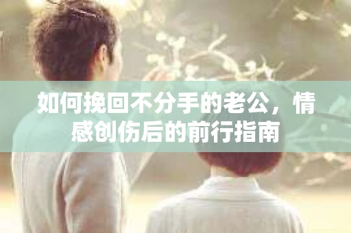 如何挽回不分手的老公，情感创伤后的前行指南