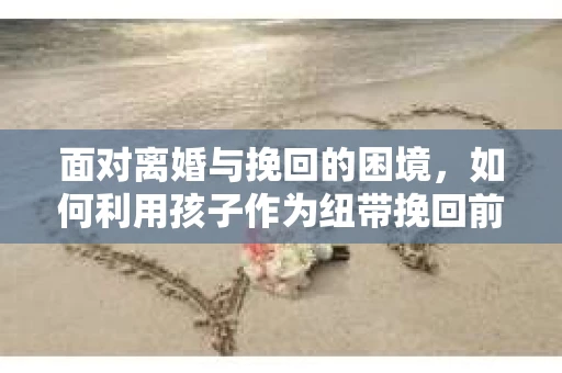 面对离婚与挽回的困境，如何利用孩子作为纽带挽回前夫的技巧？