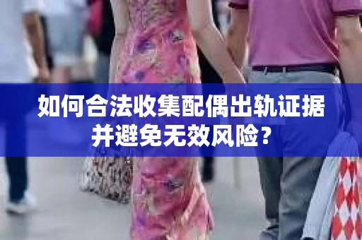 如何合法收集配偶出轨证据并避免无效风险？